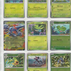 Pokemon Mega Evolution Phantasmal Flames Base card Set 90 out of 94 cards Mint